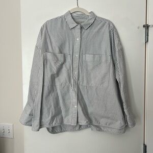 Everlane the Boxy Oxford Button Down